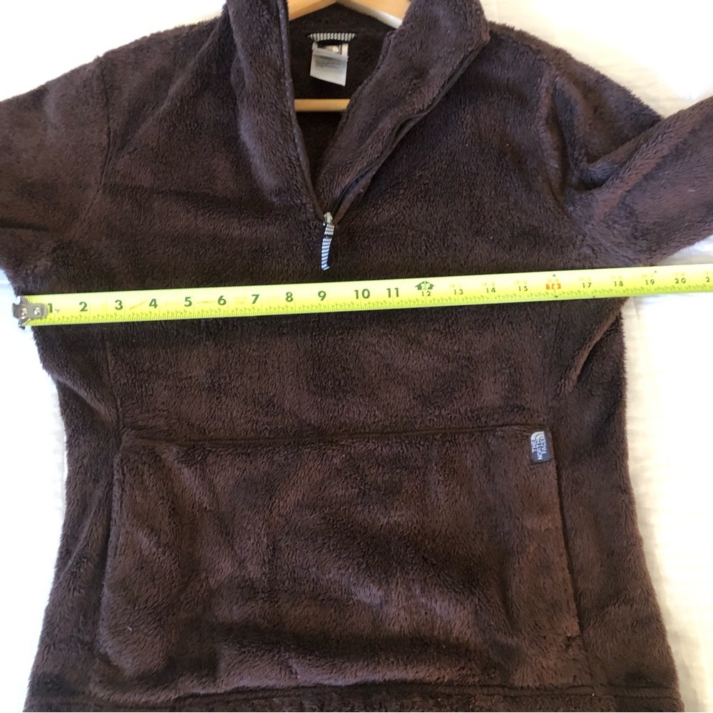 The North Face Glacier Fleece Women’s 1/4 Zip Jacket. Brown. Size Small. - Picture 10 of 10